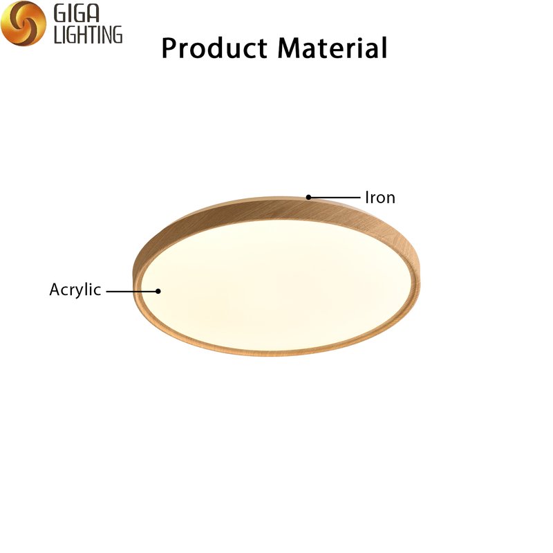 VDE nordic Round  iron acylic LED ceiling Lighting factory  from China manufacturer