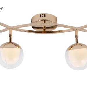 Ceiling lamps Sleek Flush Ceiling Light with Molded global Glass Shade: arms Hardware , Perfect for Trendy Home Decor